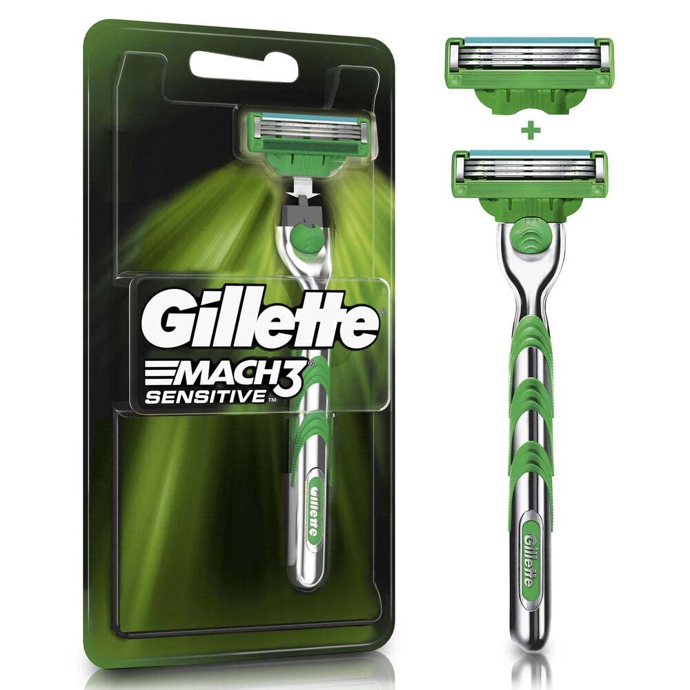 GILLETTE MACH-3 Recargable Blister c/1 Rastrillo y Cartucho.