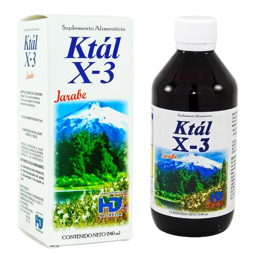 KTÁL X-3 JARABE 240 ML.