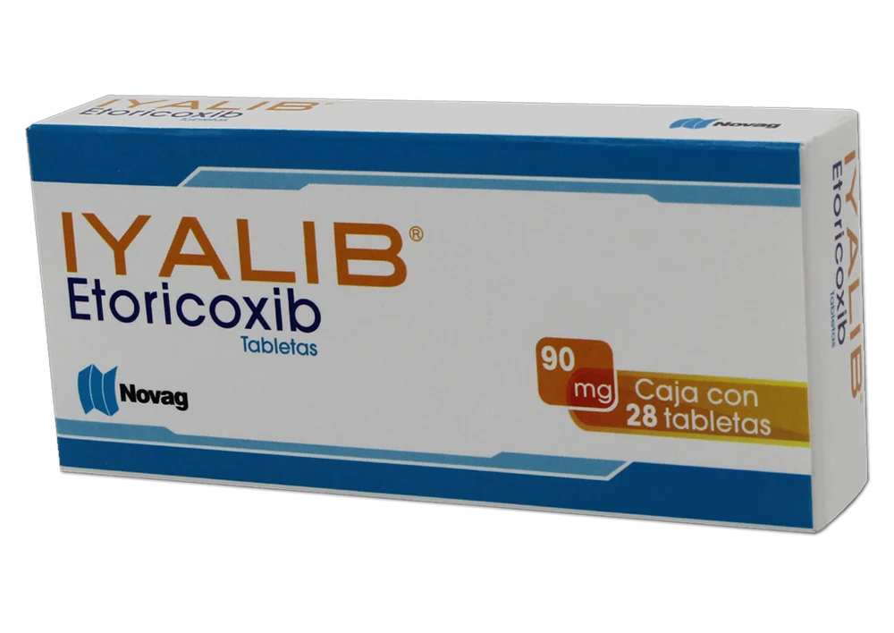 IYALIB c/28 TABS. 90 MG.