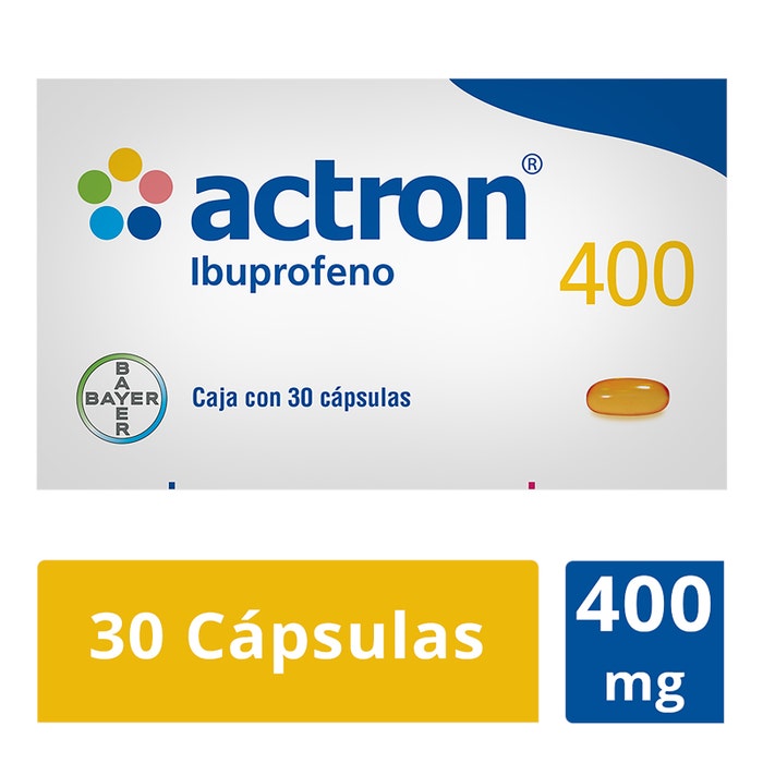 ACTRON c/30 CAPS. 400 MG.