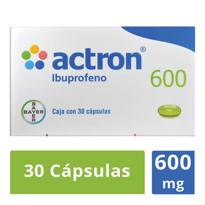 ACTRON c/30 CAPS. 600 MG.