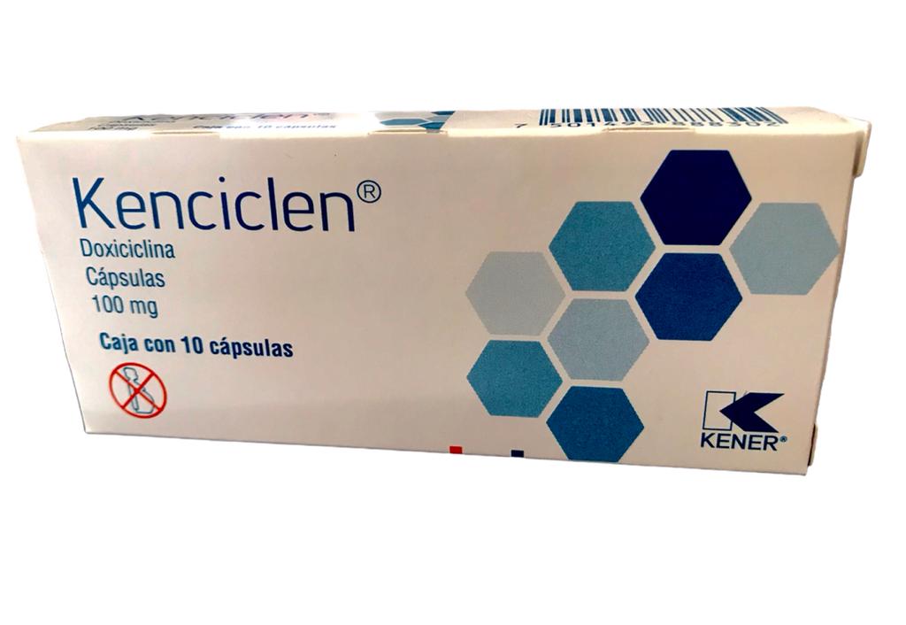 KENCICLEN c/10 CAPS 100 MG.