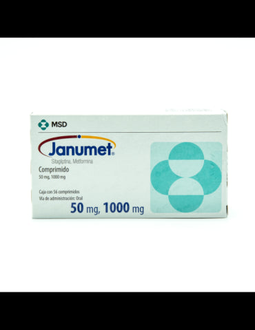 JANUMET c/56 COMPS. 50/850 MG.