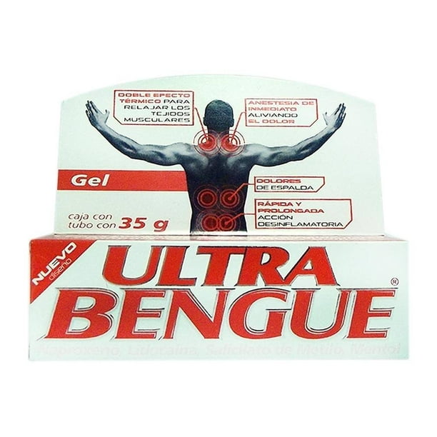 ULTRA BENGUE GEL "Rojo" Tubo c/35 G.