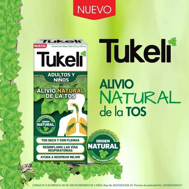 TUKELI JARABE Fco. 120 ML. 0.7 G/100 ML.