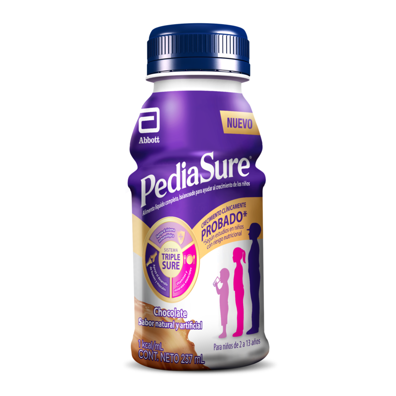 PEDIASURE Sabor Chocolate SUSP. ORAL 237 ML.