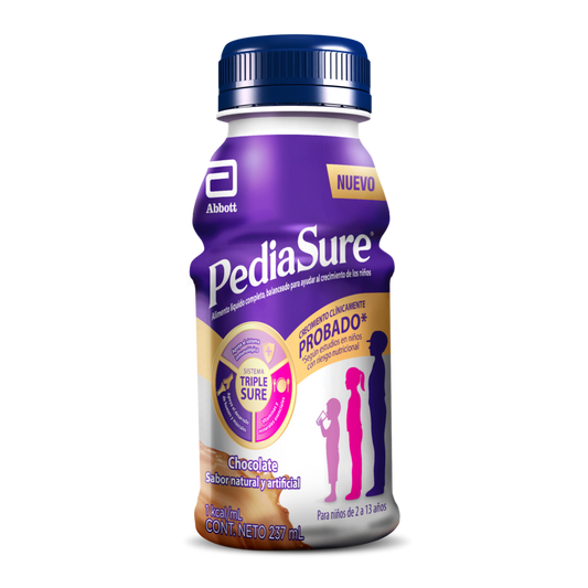 PEDIASURE Sabor Chocolate SUSP. ORAL 237 ML.