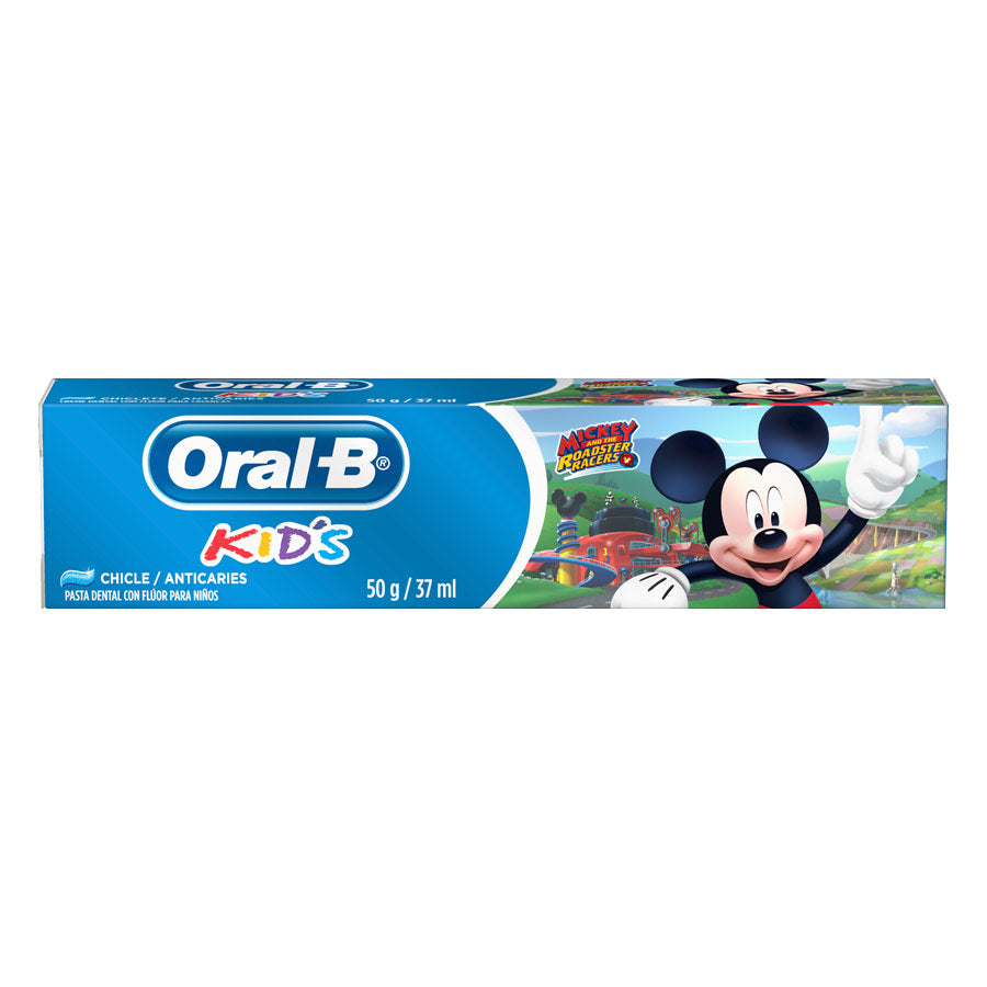 ORAL-B KID´S "MICKEY" Pasta Dental Sabor Chicle Tubo 50G/37ML.