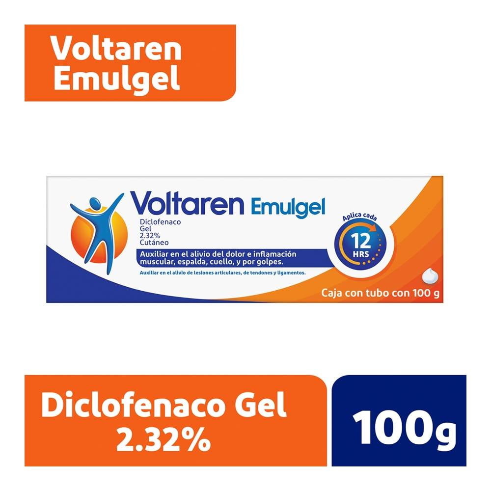 VOLTAREN EMULGEL 2.32% GEL Tubo c/100 G.