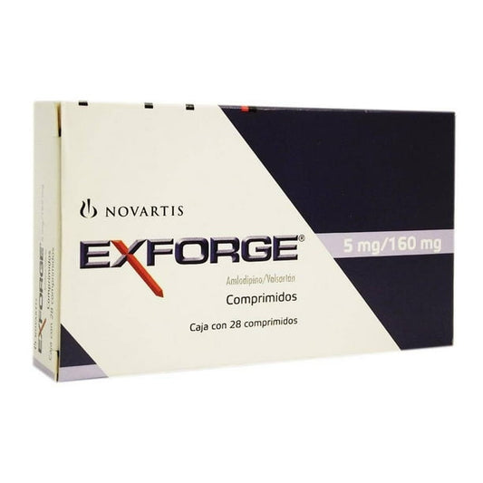 EXFORGE c/28 COMPS. 5/160 MG.