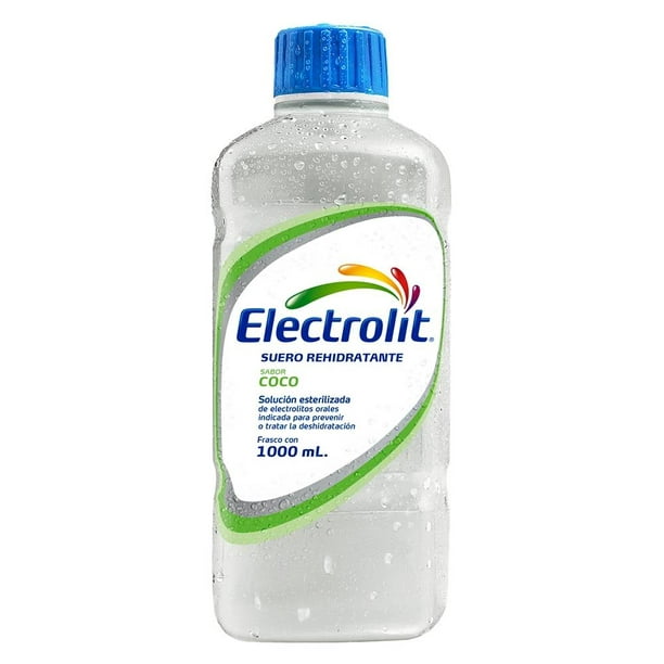 ELECTROLIT Suero Rehidratante SABOR COCO 1000 ML.