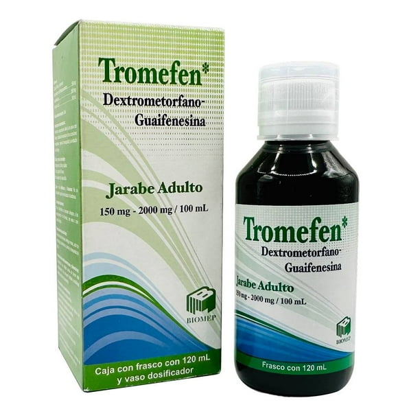 TROMEFEN JARABE Adulto Fco. 120 ML. 150-2000 MG/100 ML.