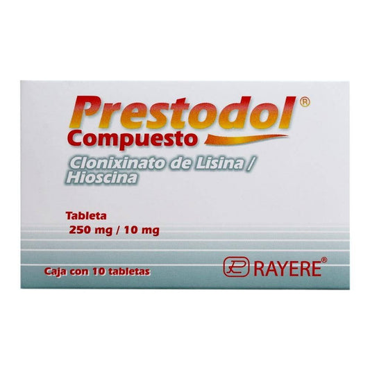 PRESTODOL Compuesto c/10 TABS. 250/10 MG.