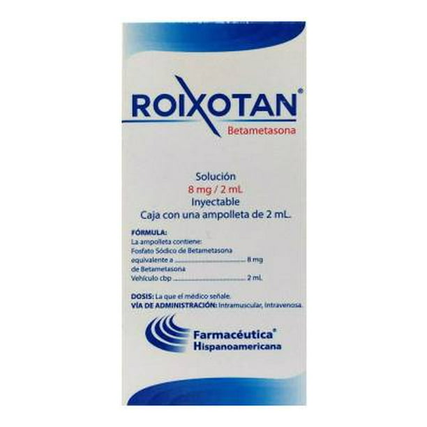 ROIXOTAN Sol. Iny. c/1 AMPTA. 8 MG/2 ML.