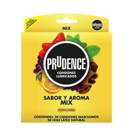 PRUDENCE Sabor y Aroma MANGO Cja. c/100 CONDONES.