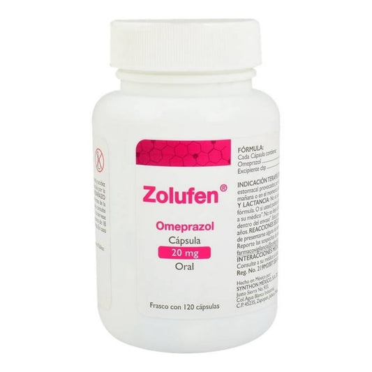 ZOLUFEN c/120 CAPS. 20 MG.