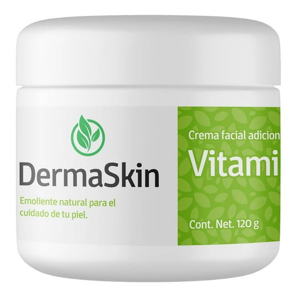 DERMASKIN Crema Facial Humectante Con VITAMINA E Tarro. c/120 G.