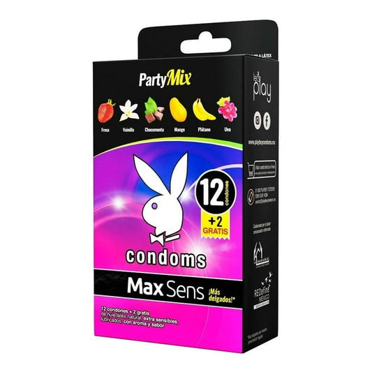 MAX SENS (Sabs. FR/UV) Vitrolero c/200 CONDONES.