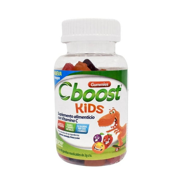 C-BOOST KIDS (Vitamina-C) Fco. c/90 GOMITAS 2 G.