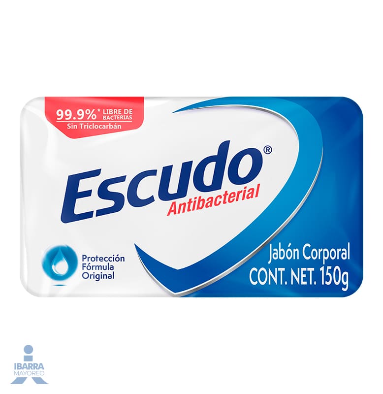 ESCUDO FÓRMULA ORIGINAL Jabón Antibacterial Barra c/150 G.