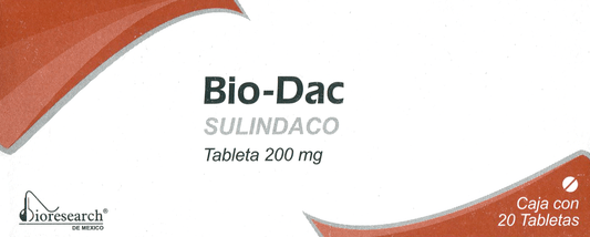 BIO-DAC c/20 TABS. 200 MG.