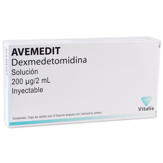 AVEMEDIT Sol. Iny. c/5 FCO. AMP. 200 MCG/2 ML.