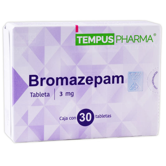 BROMAZEPAM (TempusPharma) c/30 TABS. 3 MG.