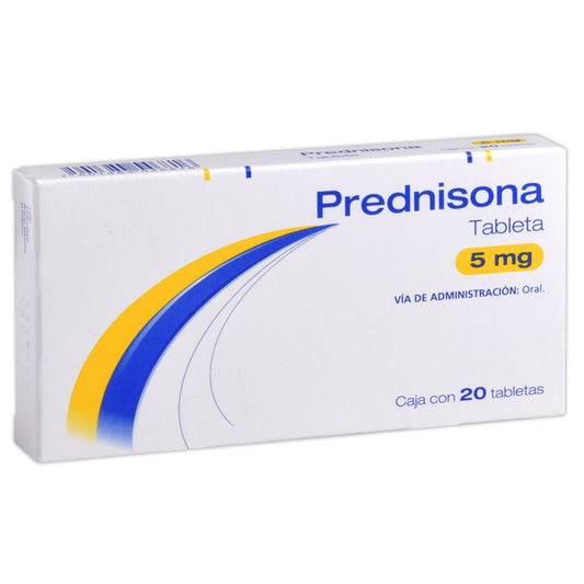 PREDNISONA (Neolpharma) c/20 TABS. 5 MG.