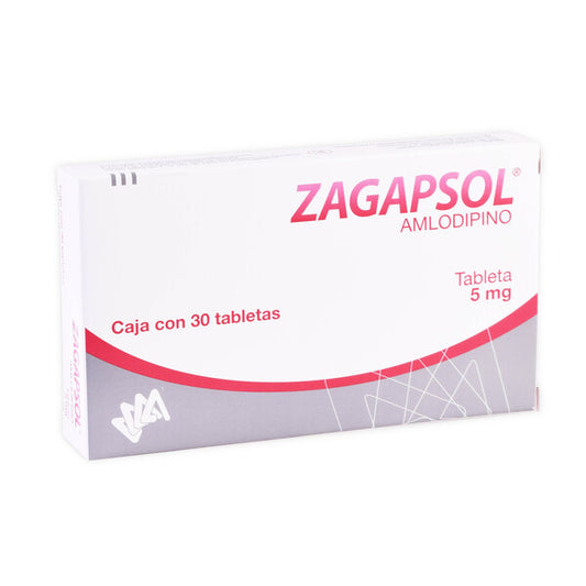 ZAGAPSOL c/30 TABS. 5 MG.