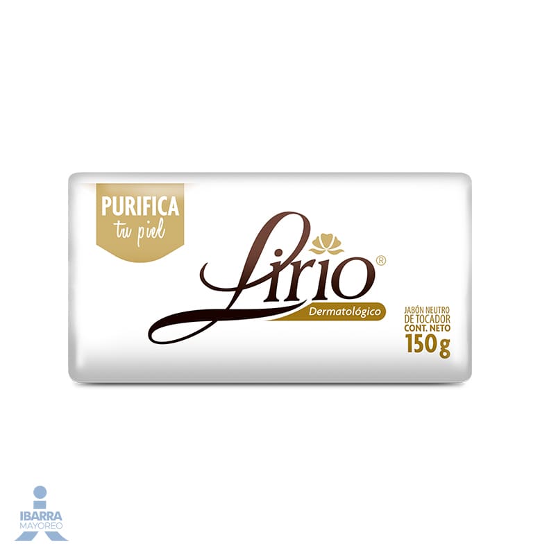 LIRIO DERMATÓLOGICO Jabón de Tocador 150 G.