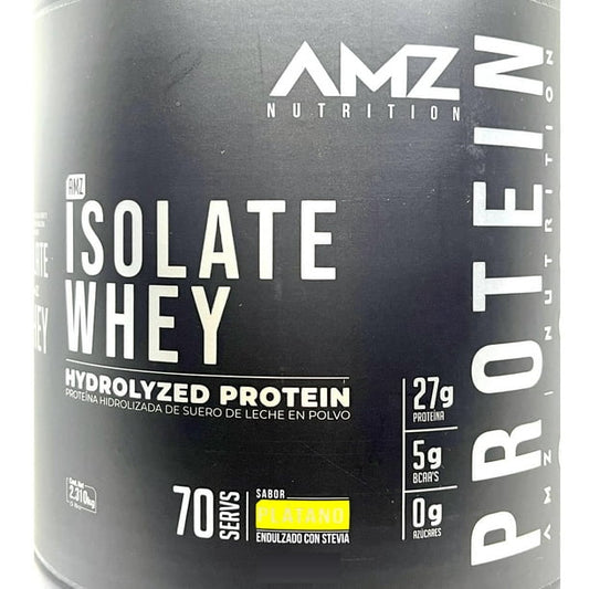 ISOLATE WHEY (AMZ) POLVO Sabor Vainilla Bote 2.310 KG.