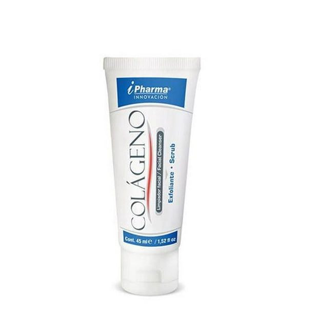 COLÁGENO LIMPIADOR FACIAL EXFOLIANTE Tubo c/45 ML.