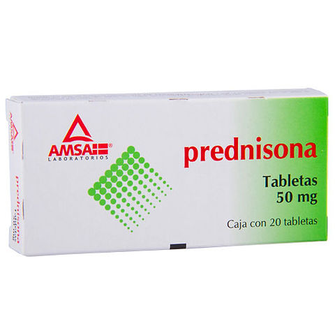 PREDNISONA (Amsa) c/20 TABS. 5 MG.