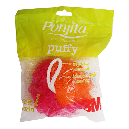 PONJITA PUFFY Borla p/Baño Bolsa c/1 Pza.