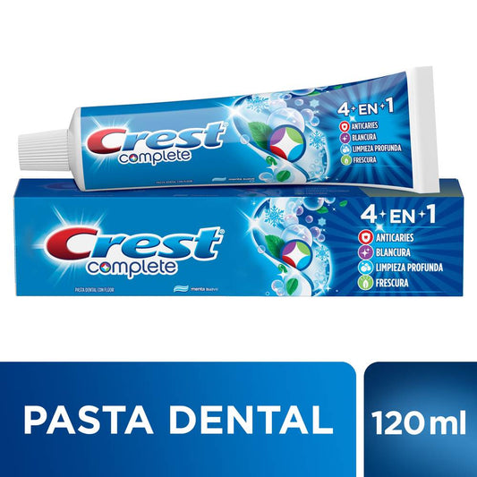 CREST COMPLETE 4en1 Pasta Dental Tubo 100 ML.