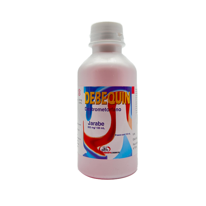 DEBEQUIN JARABE Fco. 120 ML. 300 MG/100 ML.