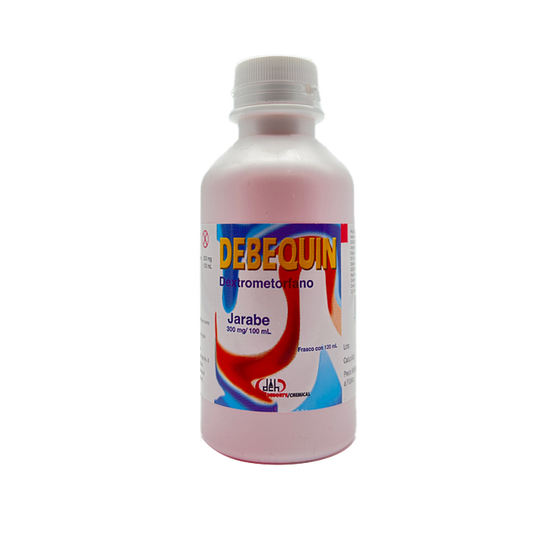 DEBEQUIN JARABE Fco. 120 ML. 300 MG/100 ML.