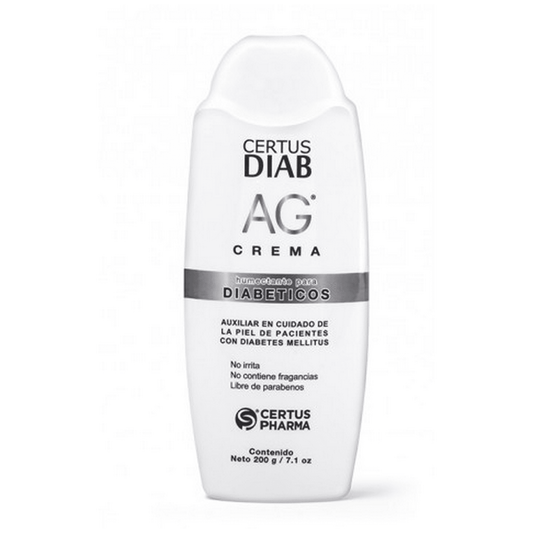 CERTUS DIAB AG CREMA Humectante p/Diabéticos Fco. c/200 G.