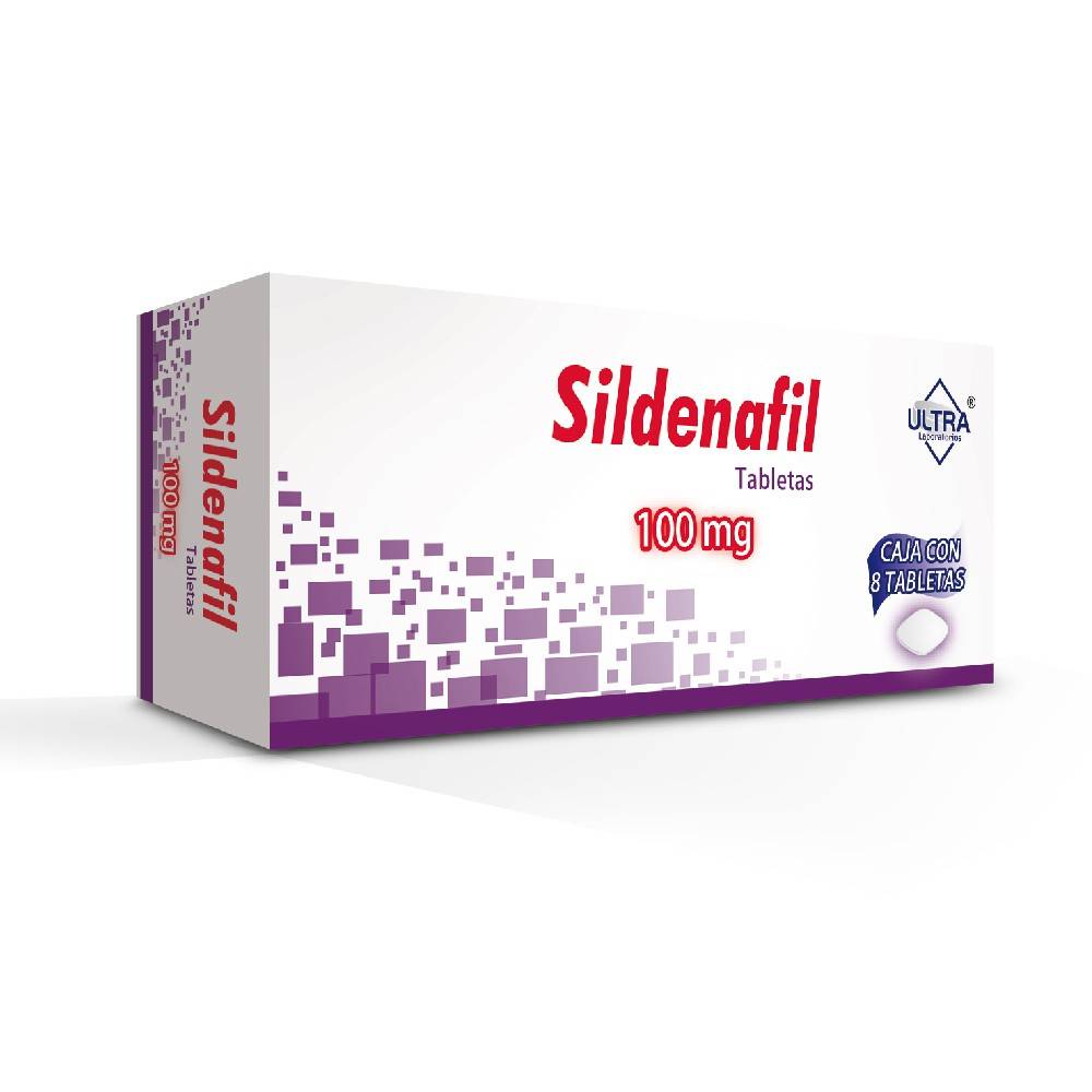 SILDENAFIL (Ultra) c/8 TABS. 100 MG.