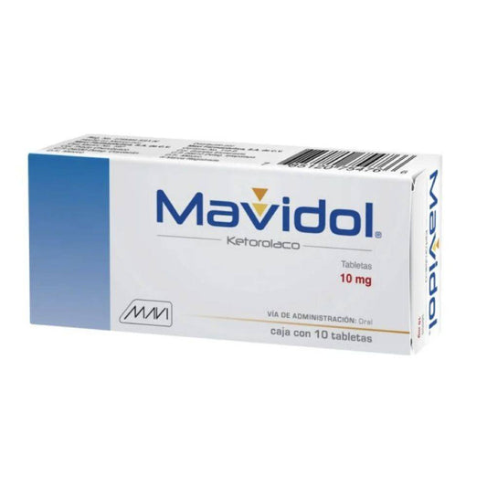 MAVIDOL c/10 TABS. 10 MG.