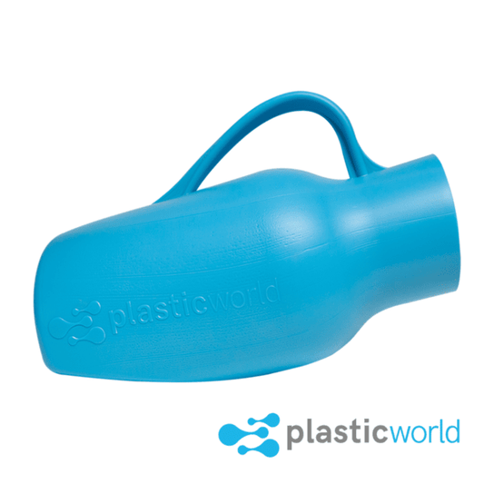 ORINAL DE PLÁSTICO Masculino (Plastic World) Cap. 1 LT. c/1 Pza.