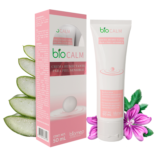 BIO CALM CREMA HEMECTANTE p/PIEL SENSIBLE Fco. 50 ML.