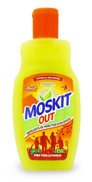 MOSKIT OUT Repelente de Insectos GEL Fco. 150 ML.