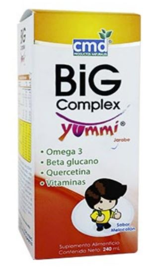 BIG COMPLEX Yummi JARABE Fco. 240 ML.