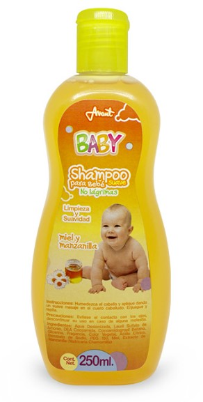 SHAMPOO para BEBE "Baby" 250 ML.