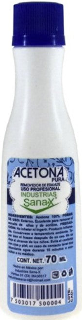 QUITA ESMALTE Floral (Sanax) Fco. c/ 70 ML.