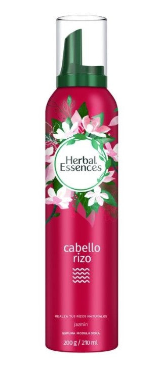 HERBAL ESSENCES Cabello Rizo ESPUMA MODELADORA Fco. c/210 ML.