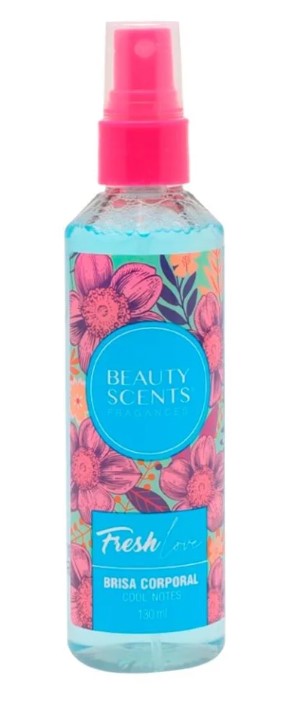 BEAUTY SCENTS FRESH LOVE COOL NOTES Brisa Corporal Fco. c/250 ML.