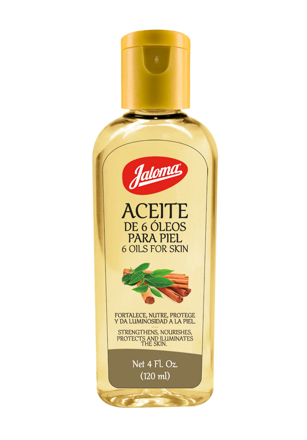 ACEITE DE 6 ÓLEOS PARA PIEL (Jaloma) Fco. 120 ML.