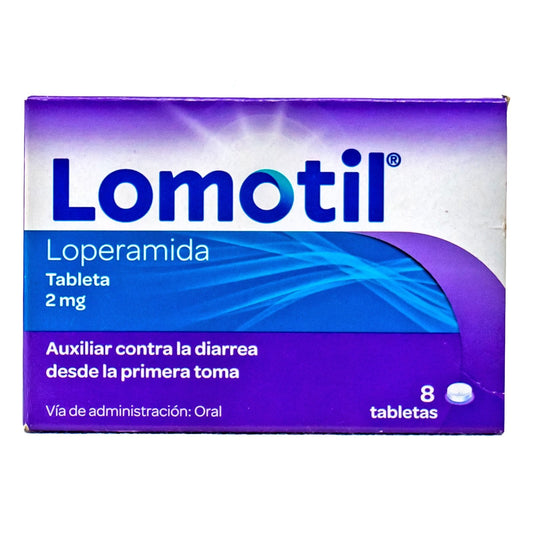 LOMOTIL c/8 TABS. 2 MG.